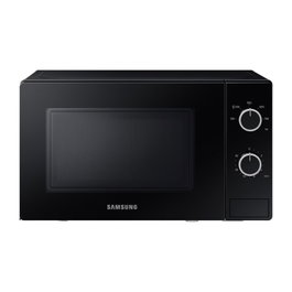 Samsung MS20A3010AL Microondas 700W 20 Litros Negro Puerta Cristal Diales Mecánicos
